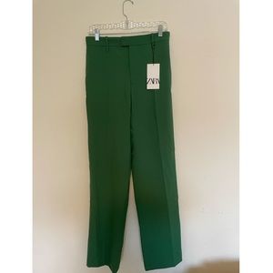 Zara Green Pants Small